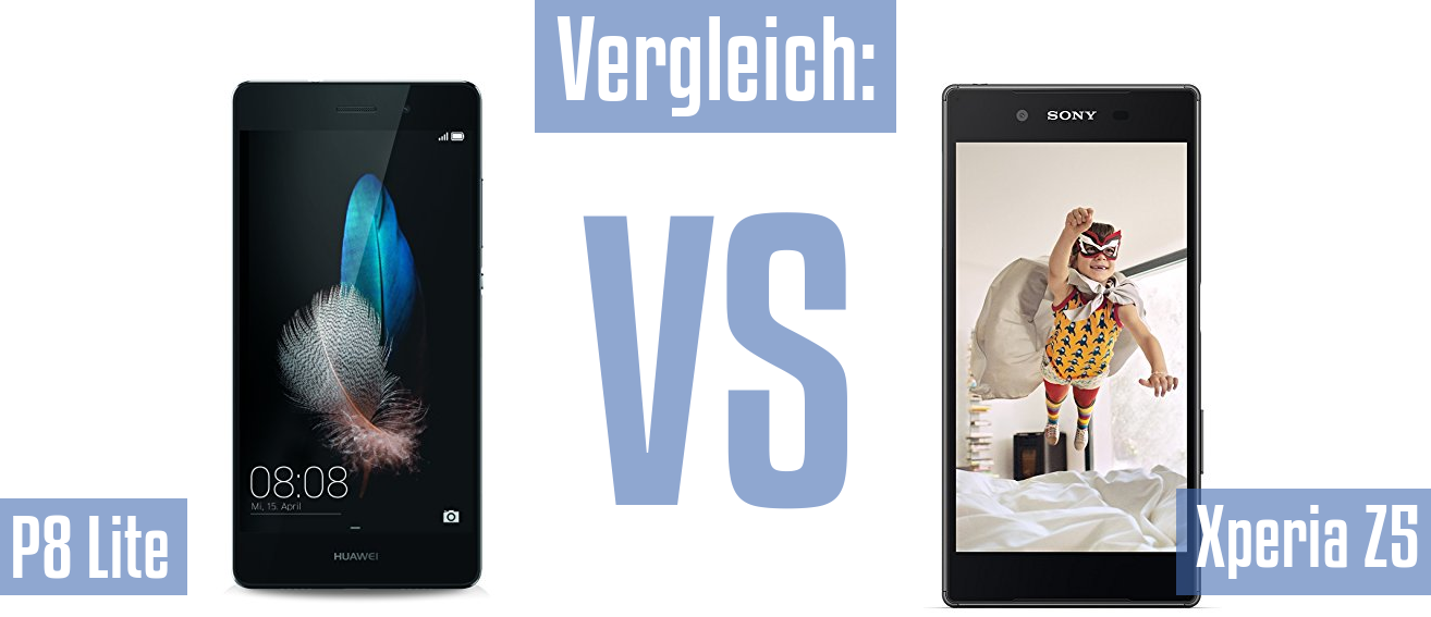 Huawei P8 Lite und Huawei P8 Lite im Vergleichstest