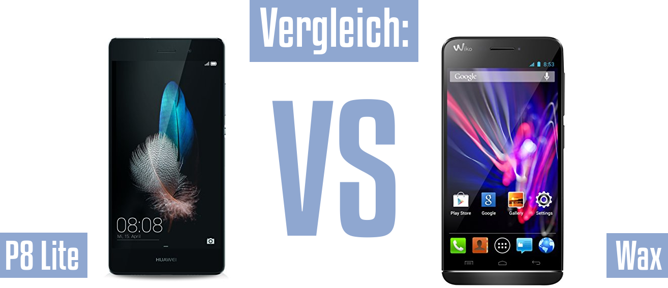 Huawei P8 Lite und Huawei P8 Lite im Vergleichstest