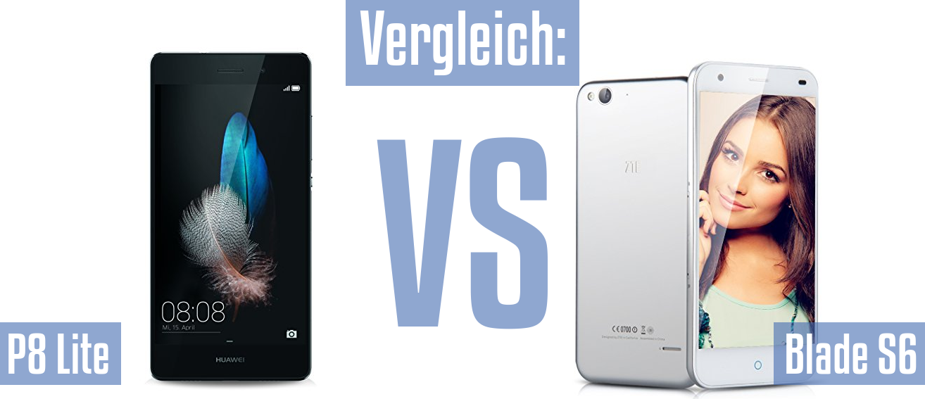 Huawei P8 Lite und Huawei P8 Lite im Vergleichstest