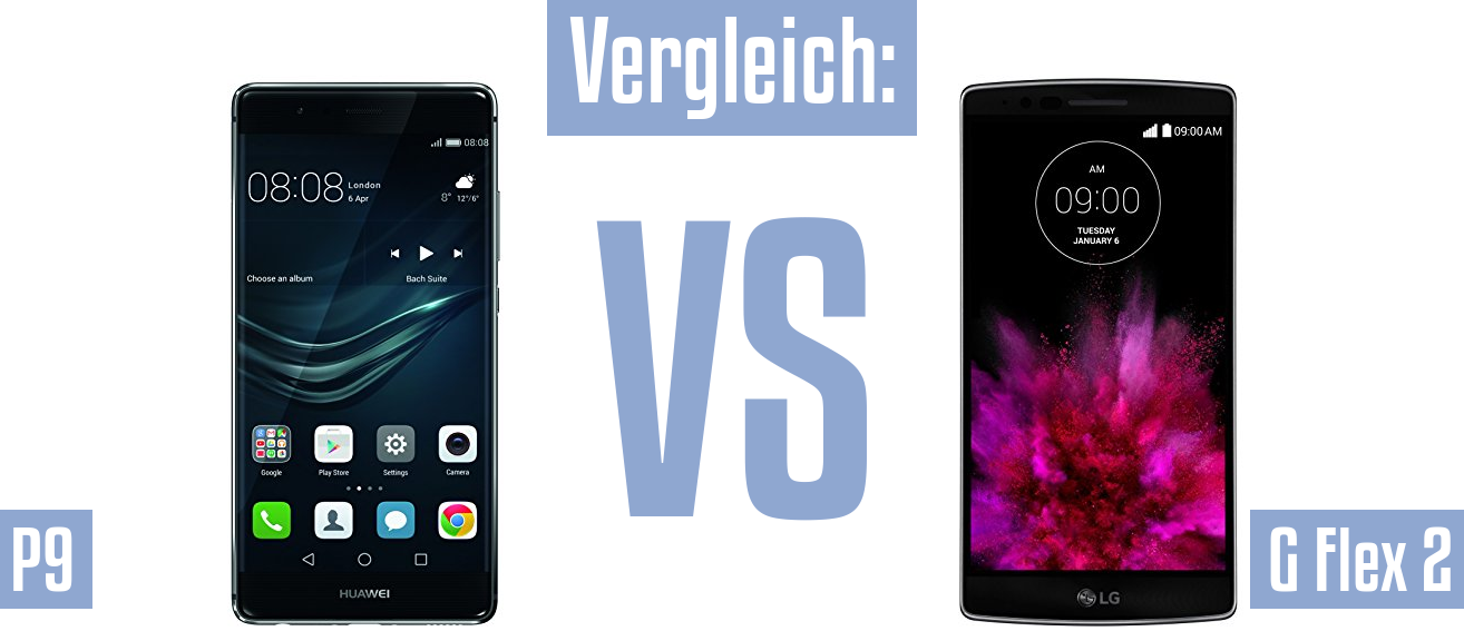 Huawei P9 und Huawei P9 im Vergleichstest