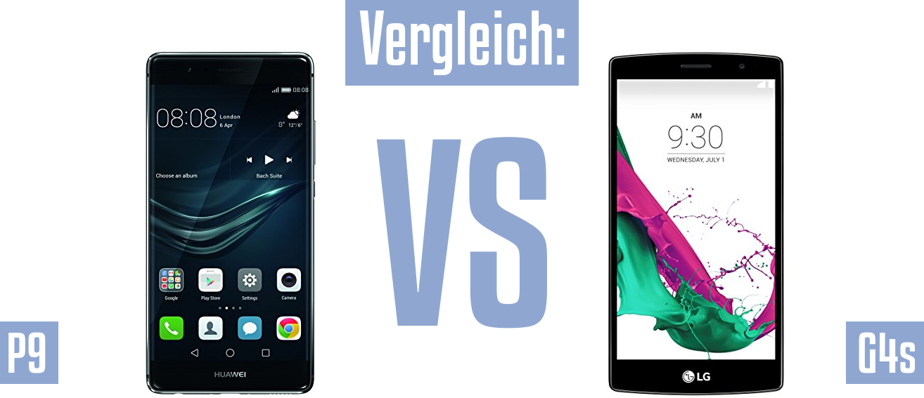 Huawei P9 und Huawei P9 im Vergleichstest