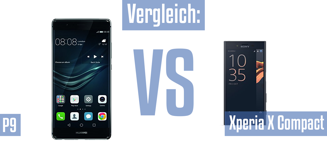 Huawei P9 und Huawei P9 im Vergleichstest