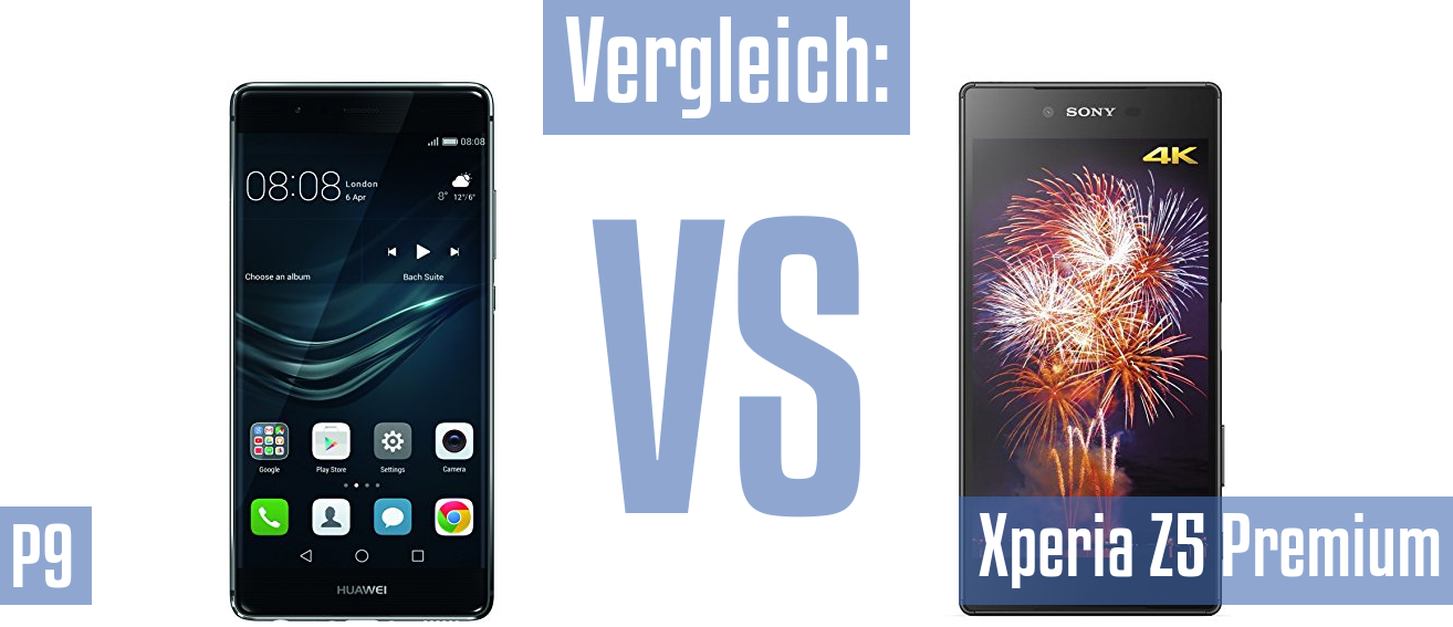 Huawei P9 und Huawei P9 im Vergleichstest