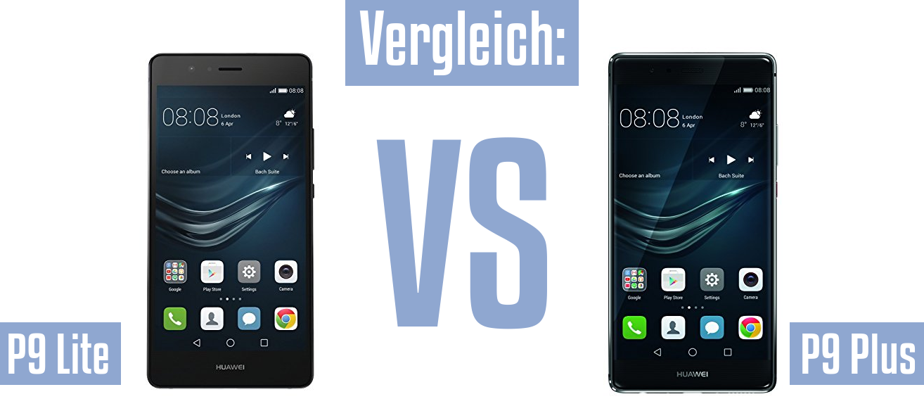 Huawei P9 Lite und Huawei P9 Lite im Vergleichstest