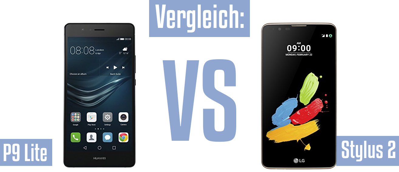 Huawei P9 Lite und Huawei P9 Lite im Vergleichstest