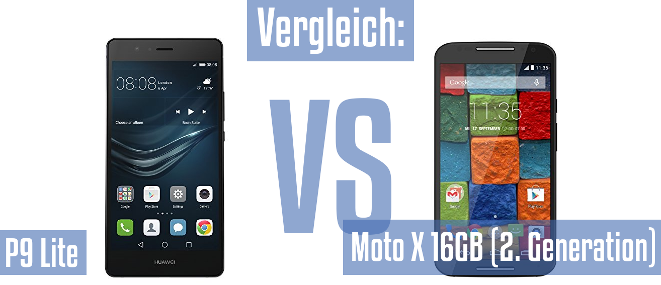 Huawei P9 Lite und Huawei P9 Lite im Vergleichstest