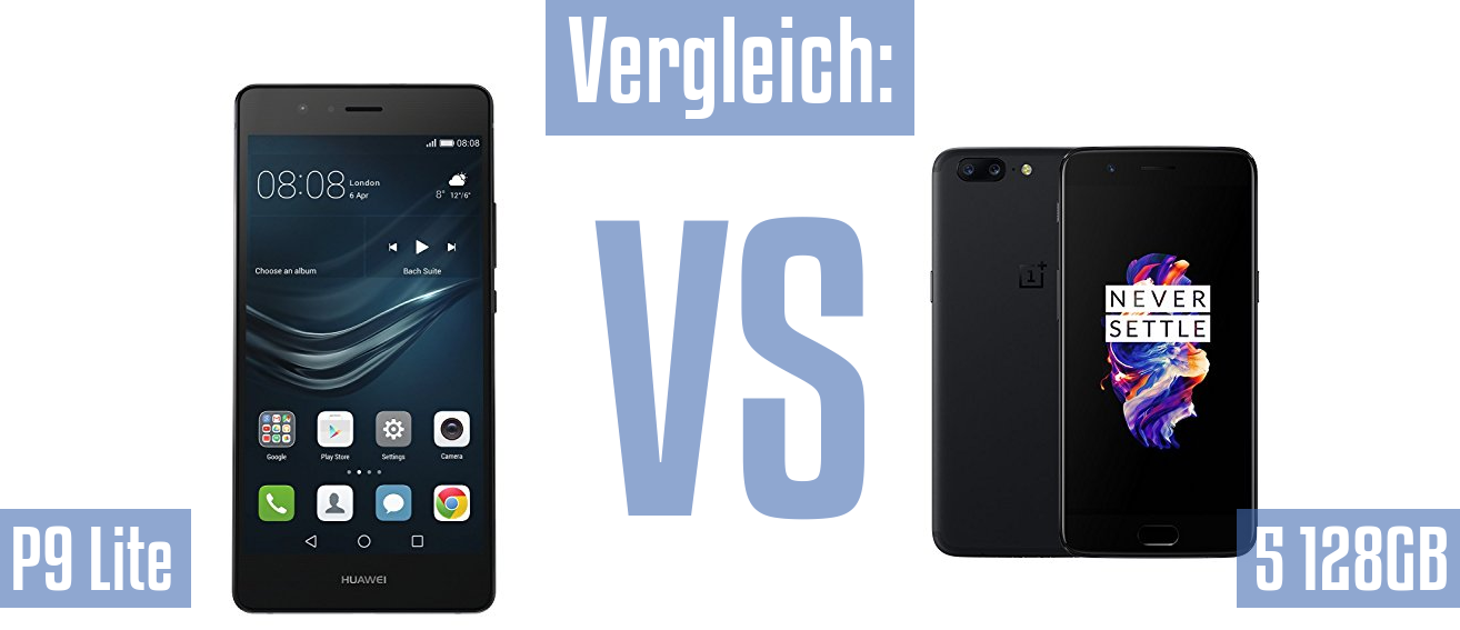 Huawei P9 Lite und Huawei P9 Lite im Vergleichstest