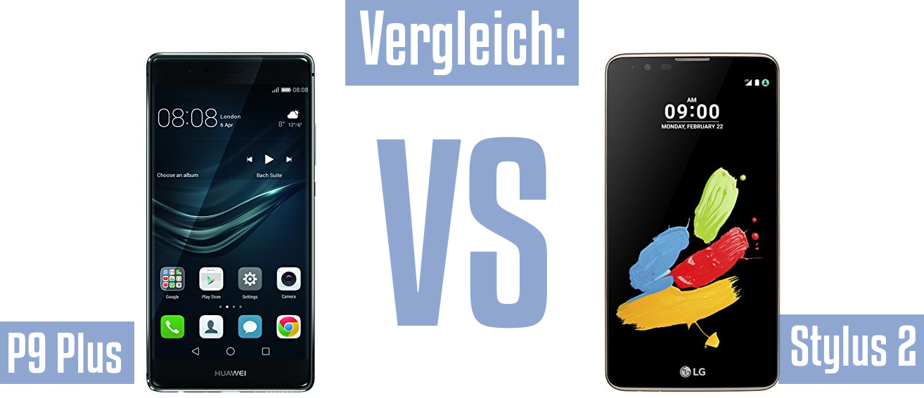 Huawei P9 Plus und Huawei P9 Plus im Vergleichstest