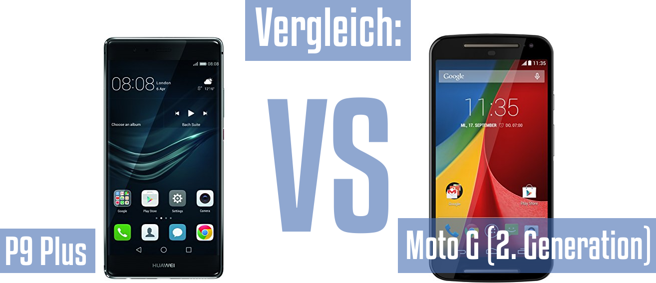 Huawei P9 Plus und Huawei P9 Plus im Vergleichstest