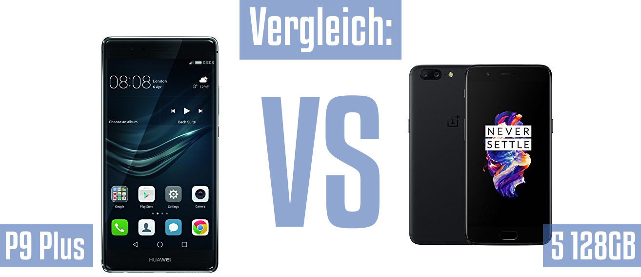 Huawei P9 Plus und Huawei P9 Plus im Vergleichstest