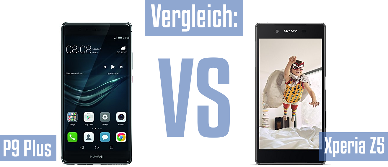 Huawei P9 Plus und Huawei P9 Plus im Vergleichstest