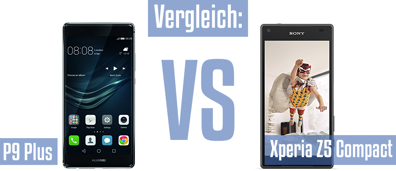 Huawei P9 Plus und Huawei P9 Plus im Vergleichstest