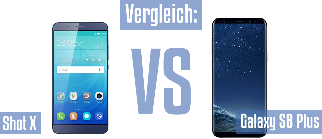 Huawei Shot X und Huawei Shot X im Vergleichstest