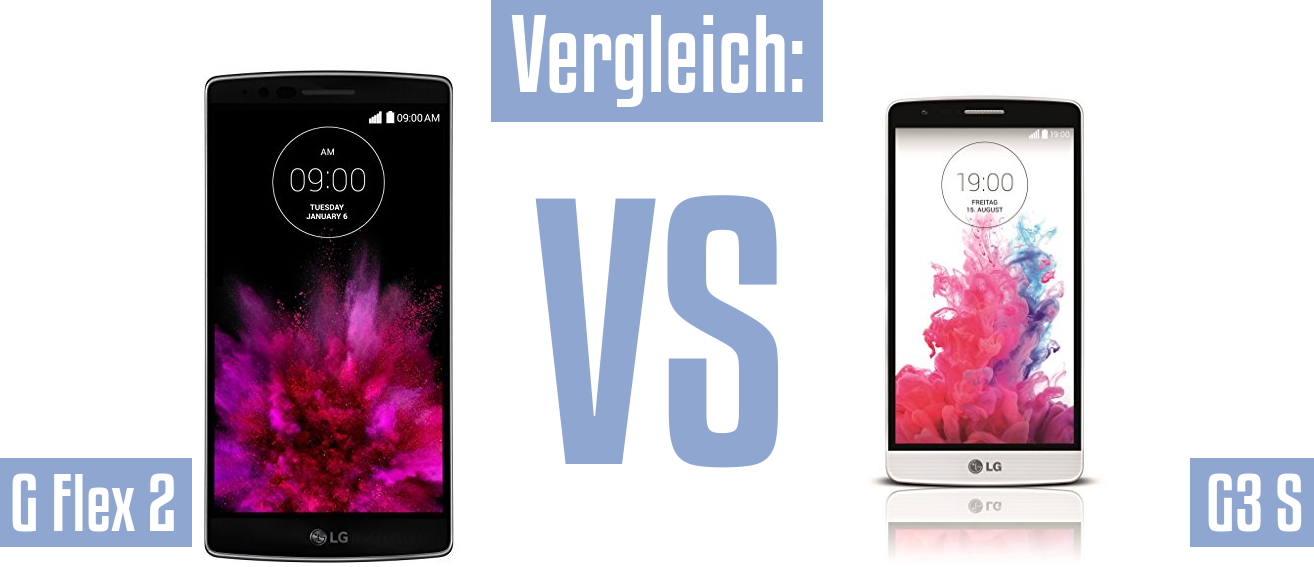 LG G Flex 2 und LG G Flex 2 im Vergleichstest