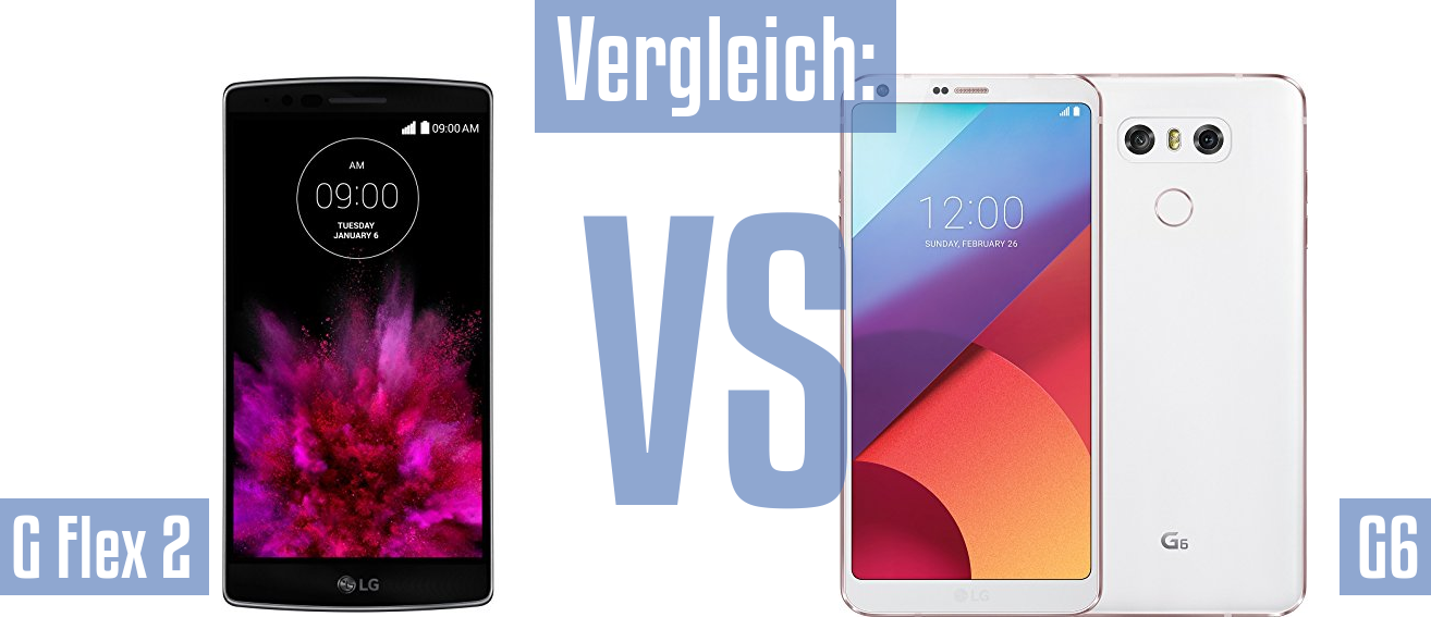 LG G Flex 2 und LG G Flex 2 im Vergleichstest