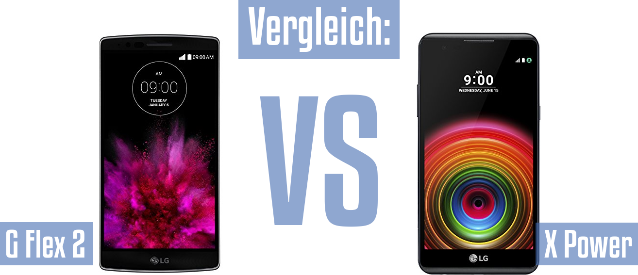 LG G Flex 2 und LG G Flex 2 im Vergleichstest