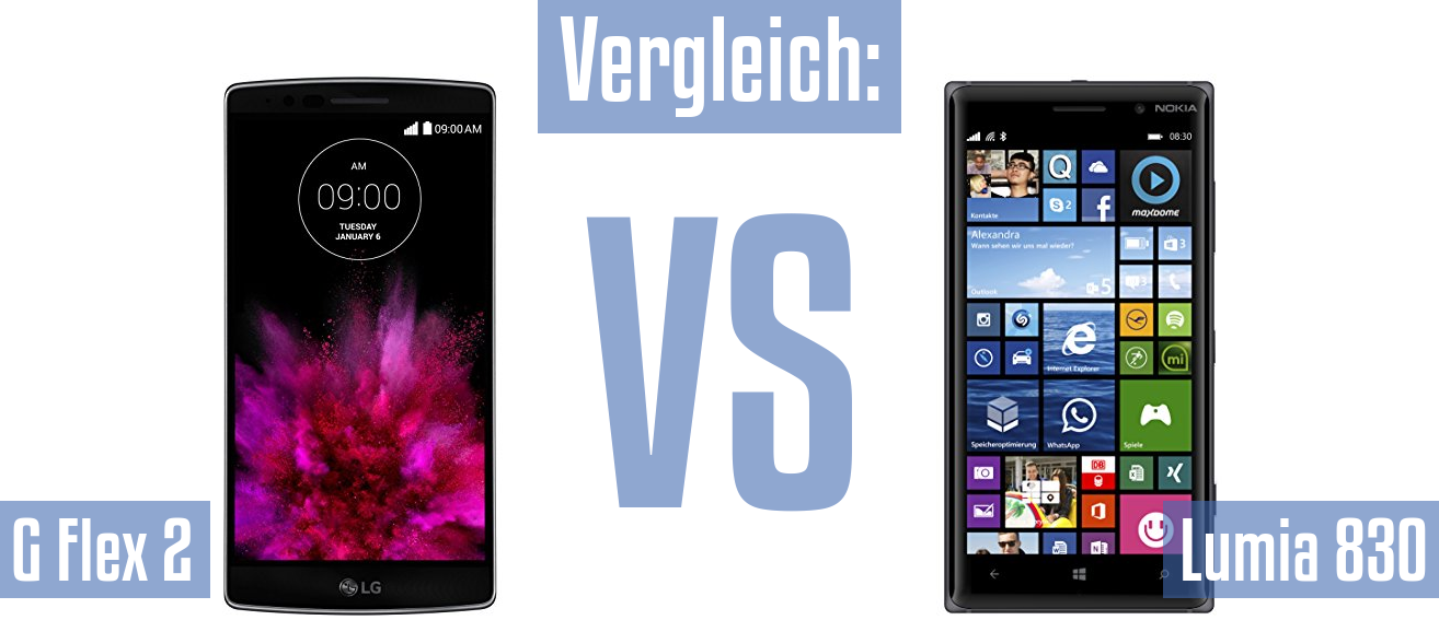 LG G Flex 2 und LG G Flex 2 im Vergleichstest