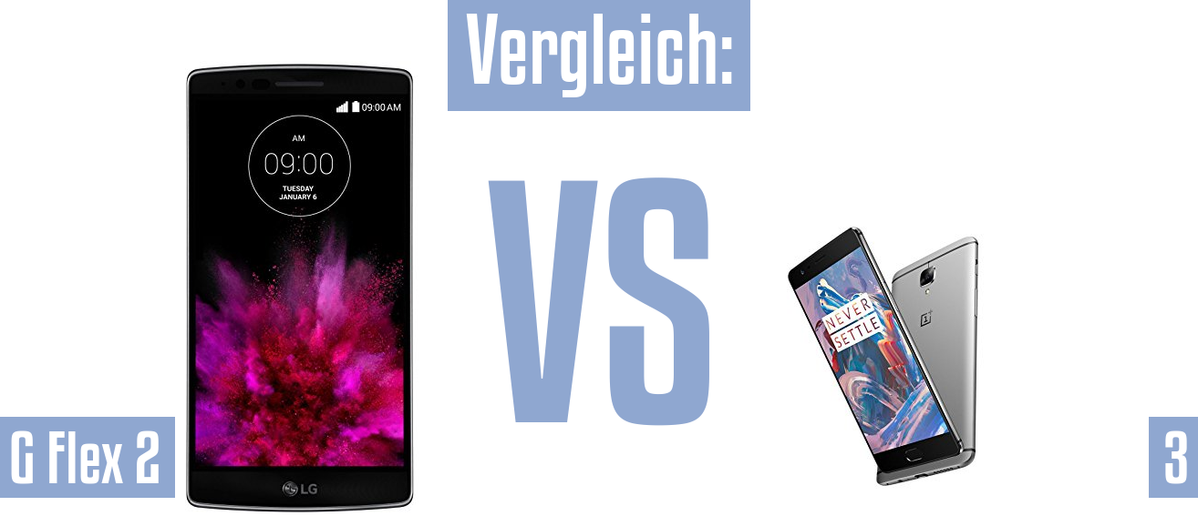 LG G Flex 2 und LG G Flex 2 im Vergleichstest