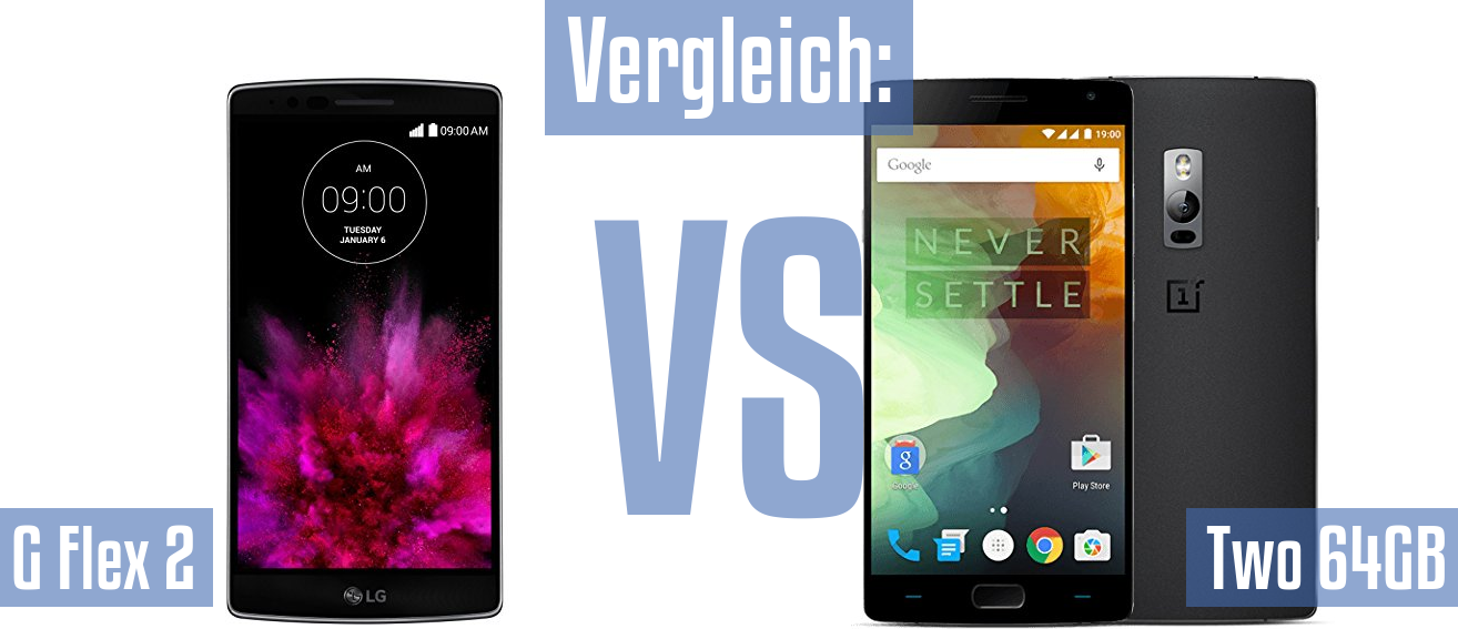 LG G Flex 2 und LG G Flex 2 im Vergleichstest