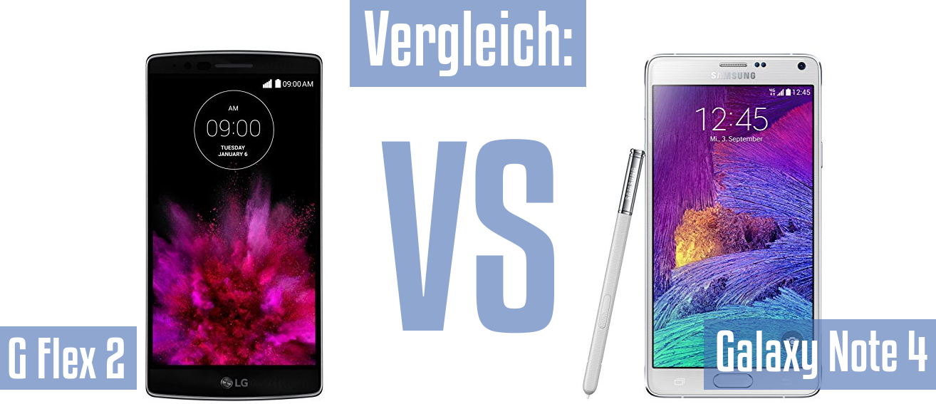 LG G Flex 2 und LG G Flex 2 im Vergleichstest