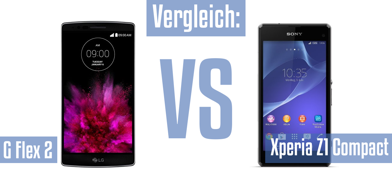 LG G Flex 2 und LG G Flex 2 im Vergleichstest