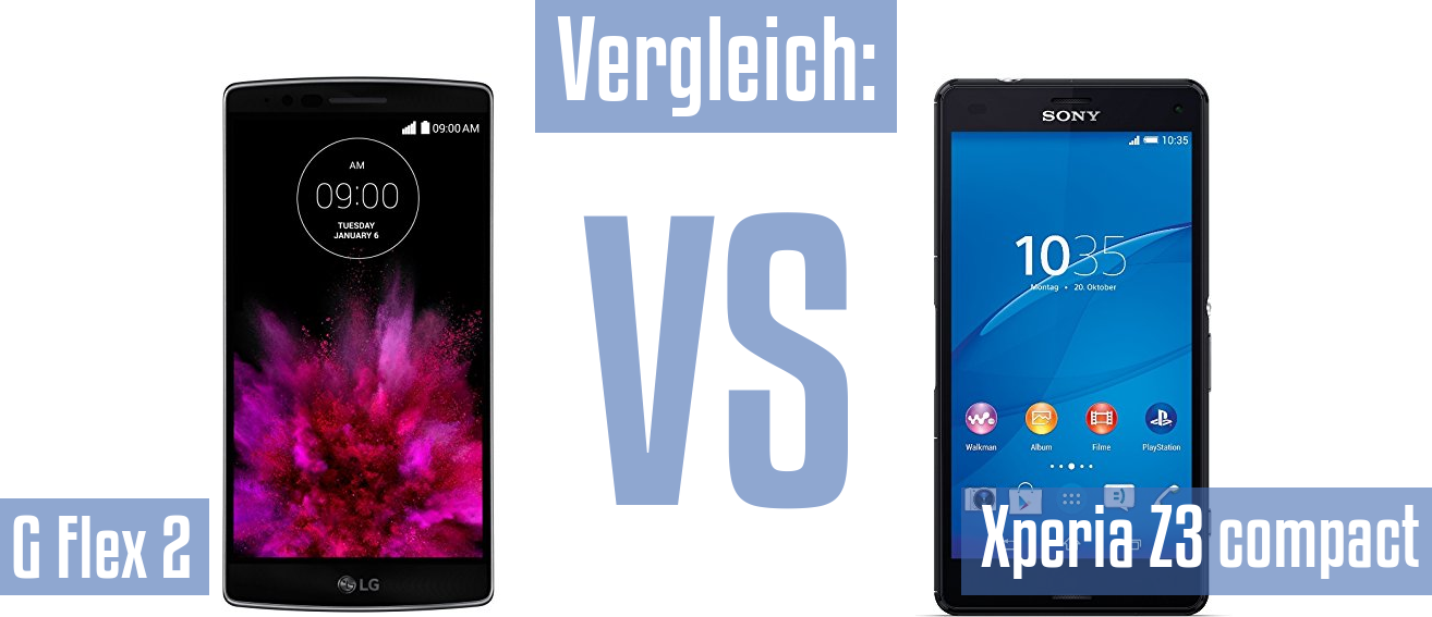 LG G Flex 2 und LG G Flex 2 im Vergleichstest