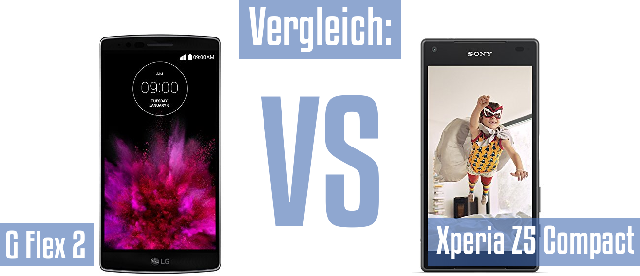 LG G Flex 2 und LG G Flex 2 im Vergleichstest