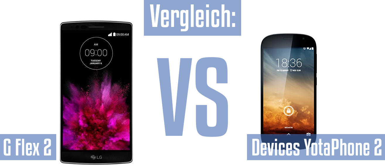 LG G Flex 2 und LG G Flex 2 im Vergleichstest