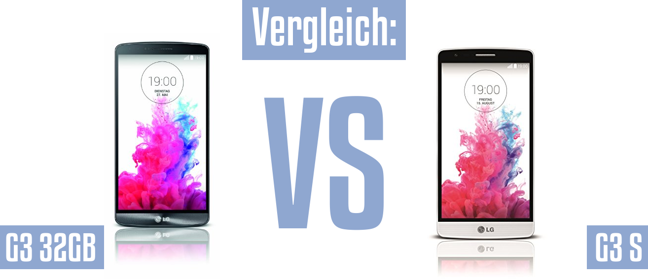 LG G3 32GB und LG G3 32GB im Vergleichstest