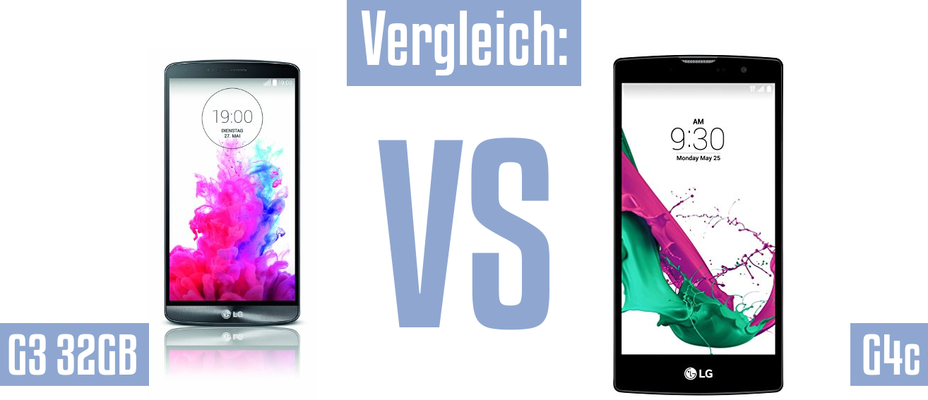 LG G3 32GB und LG G3 32GB im Vergleichstest