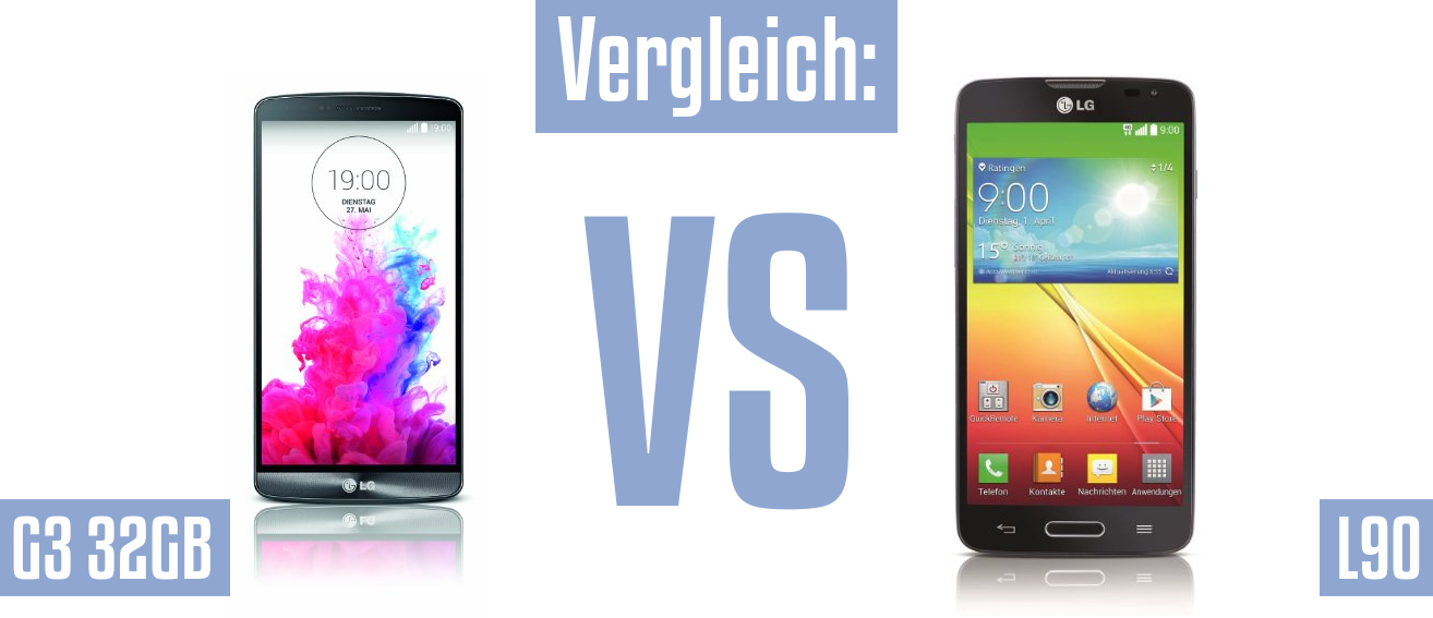 LG G3 32GB und LG G3 32GB im Vergleichstest