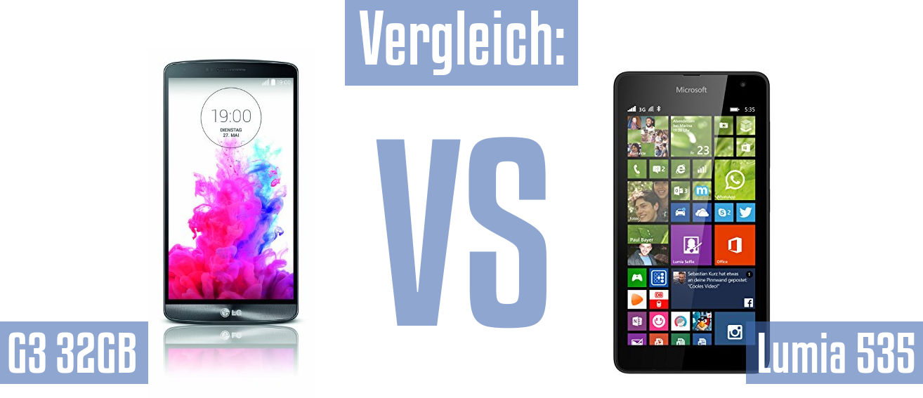 LG G3 32GB und LG G3 32GB im Vergleichstest