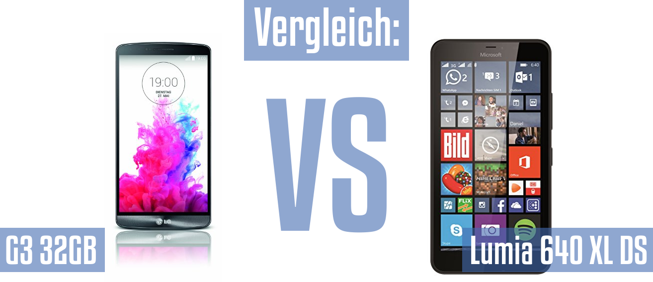 LG G3 32GB und LG G3 32GB im Vergleichstest