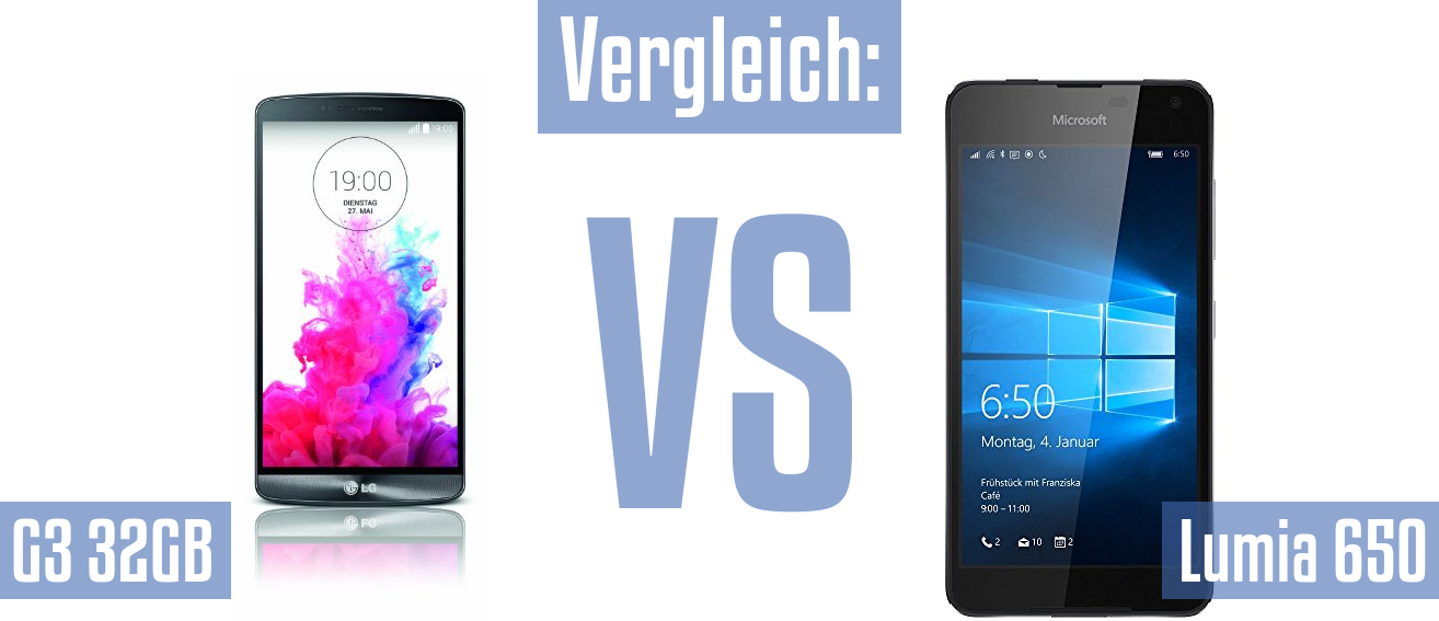 LG G3 32GB und LG G3 32GB im Vergleichstest