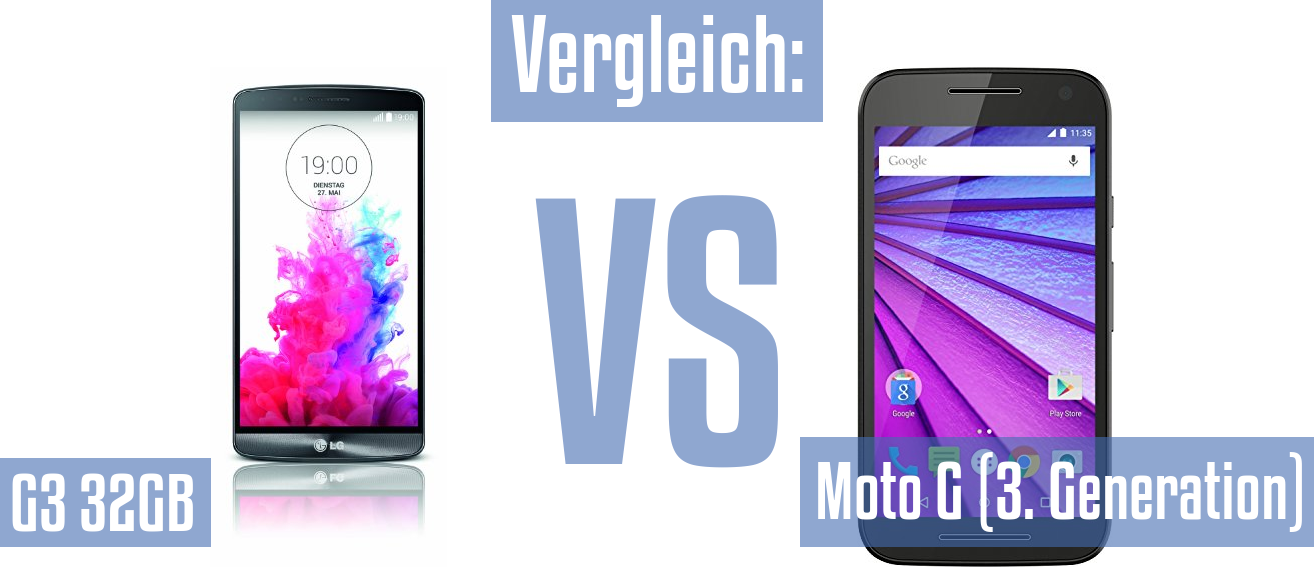 LG G3 32GB und LG G3 32GB im Vergleichstest