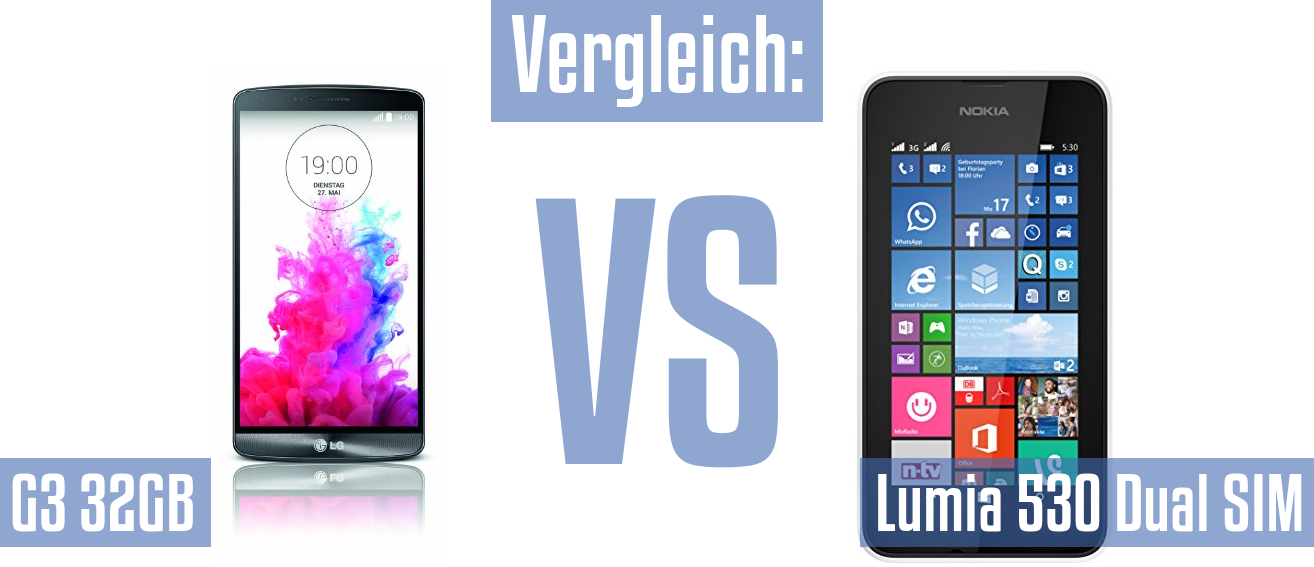 LG G3 32GB und LG G3 32GB im Vergleichstest