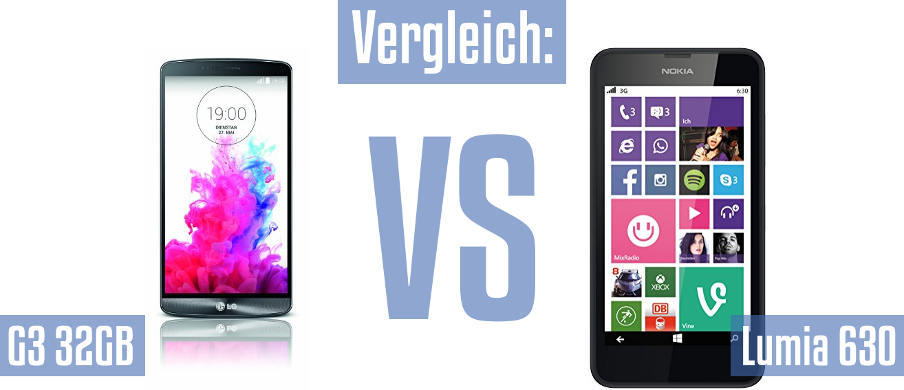 LG G3 32GB und LG G3 32GB im Vergleichstest