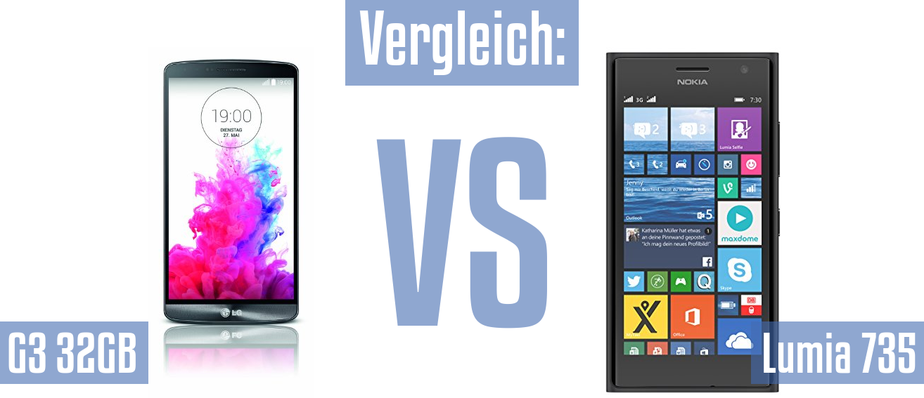 LG G3 32GB und LG G3 32GB im Vergleichstest