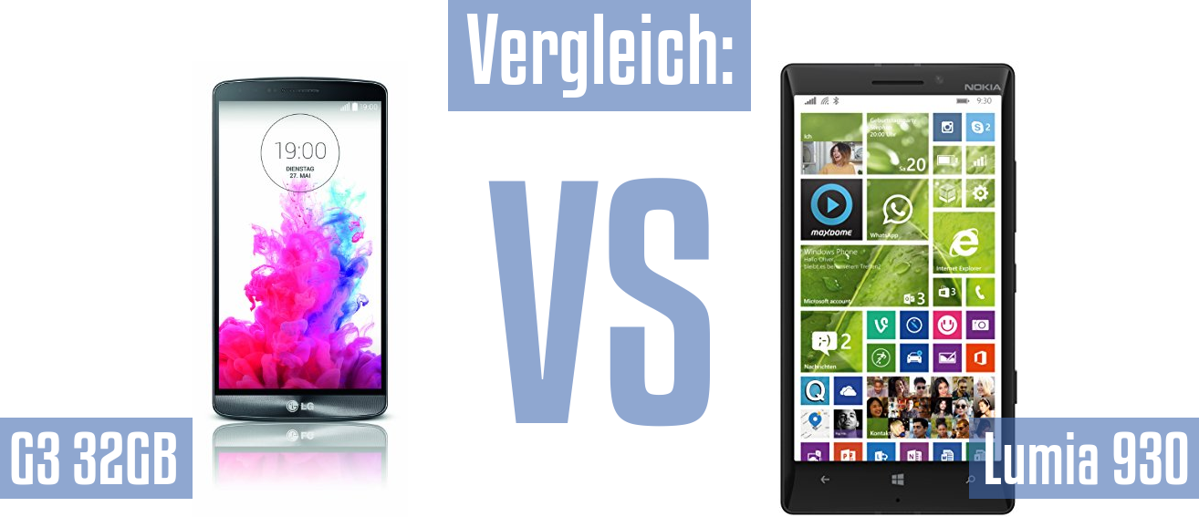 LG G3 32GB und LG G3 32GB im Vergleichstest