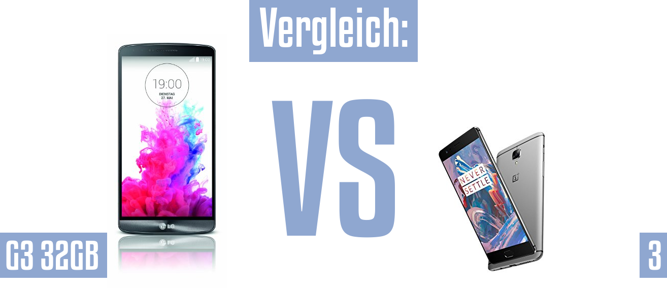 LG G3 32GB und LG G3 32GB im Vergleichstest