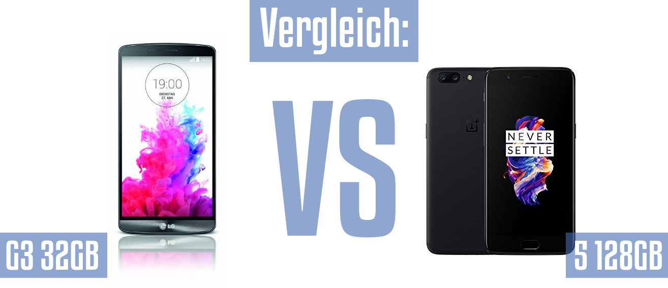 LG G3 32GB und LG G3 32GB im Vergleichstest