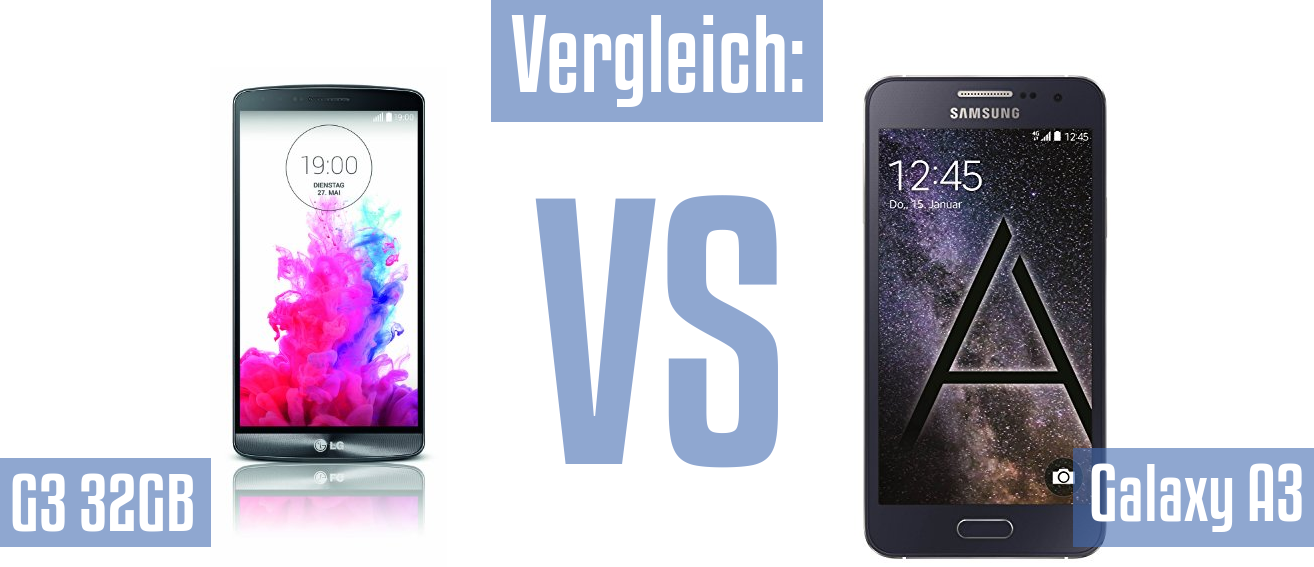 LG G3 32GB und LG G3 32GB im Vergleichstest