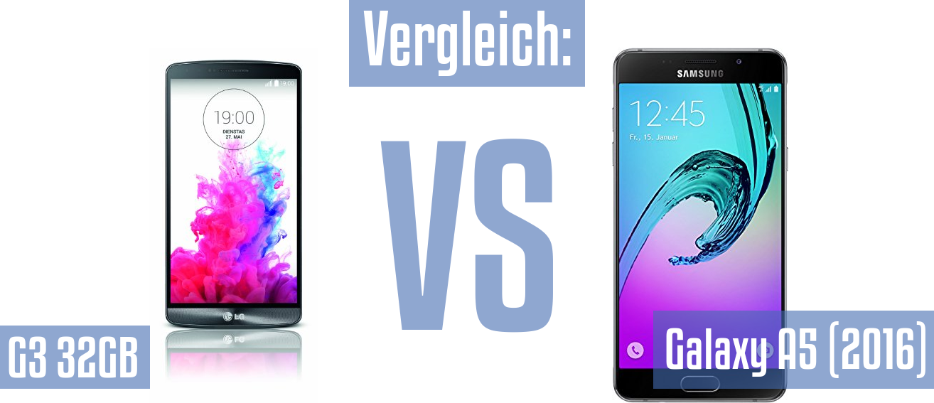 LG G3 32GB und LG G3 32GB im Vergleichstest