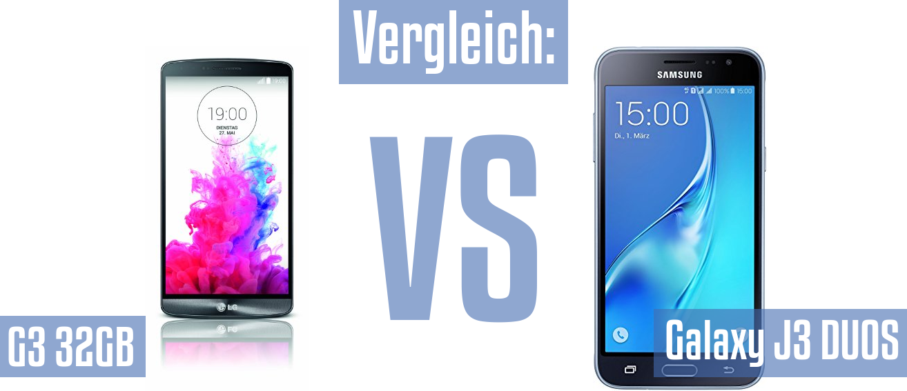 LG G3 32GB und LG G3 32GB im Vergleichstest