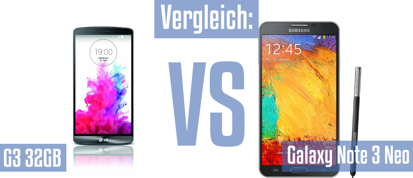 LG G3 32GB und LG G3 32GB im Vergleichstest