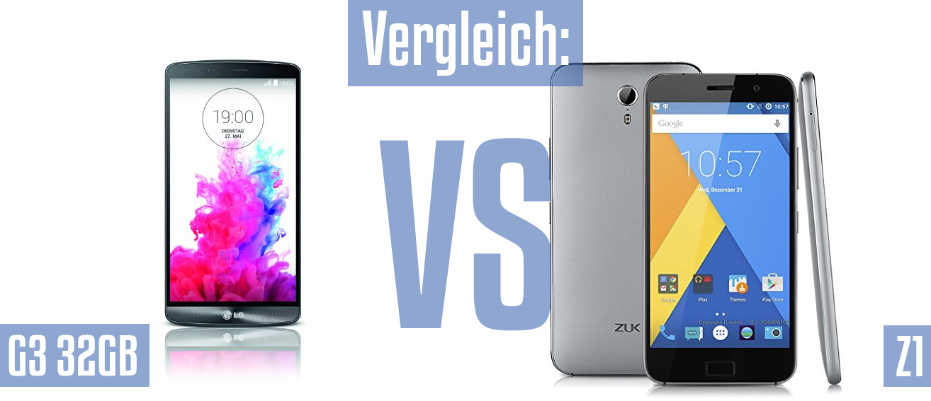 LG G3 32GB und LG G3 32GB im Vergleichstest