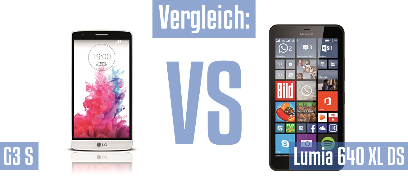 LG G3 S und LG G3 S im Vergleichstest