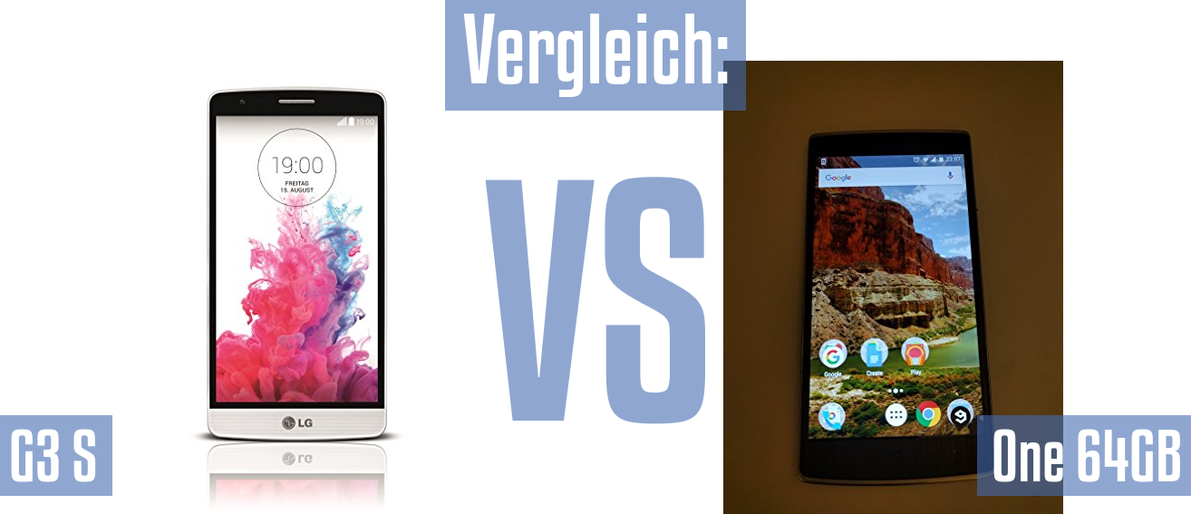 LG G3 S und LG G3 S im Vergleichstest