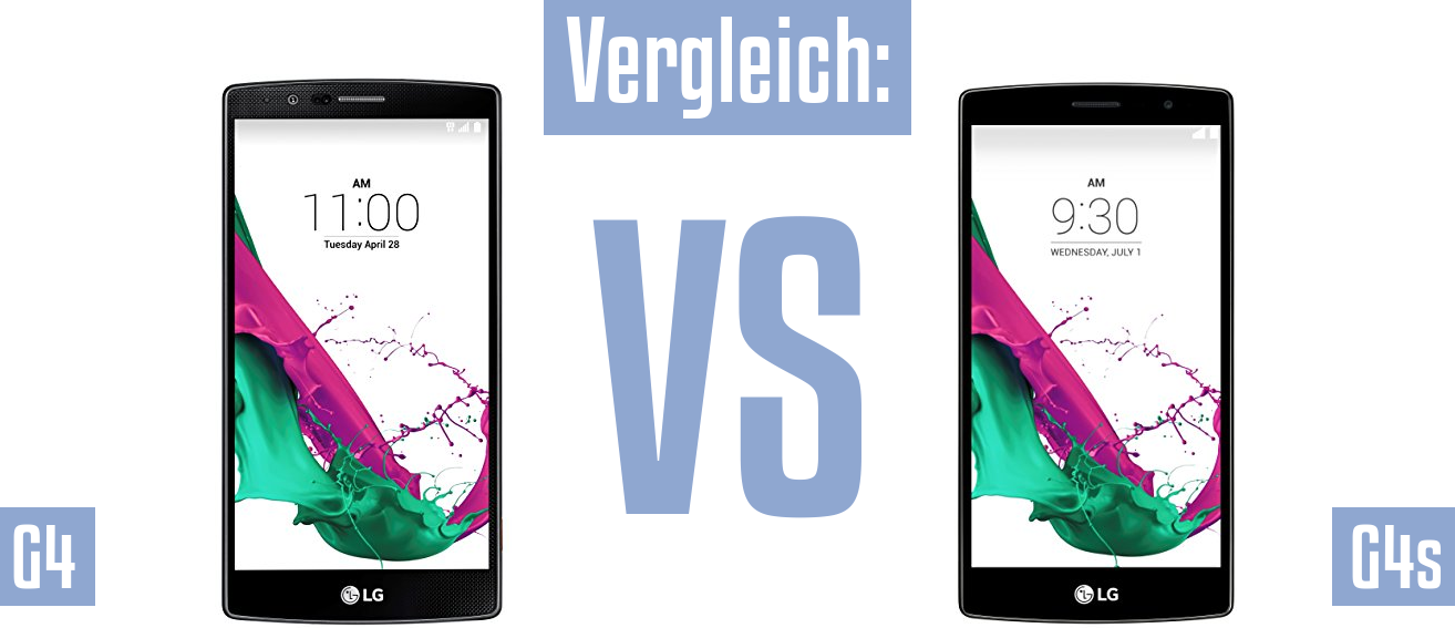 LG G4 und LG G4 im Vergleichstest