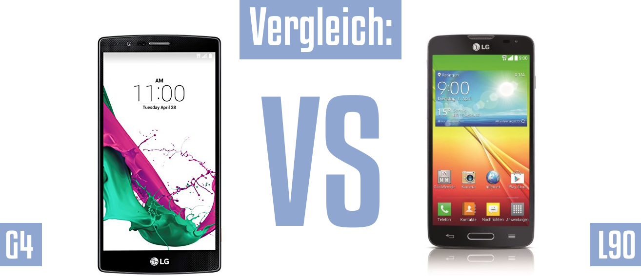 LG G4 und LG G4 im Vergleichstest